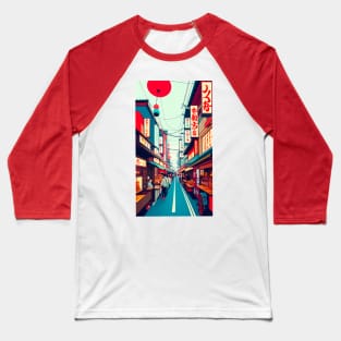 Tokyo street Baseball T-Shirt